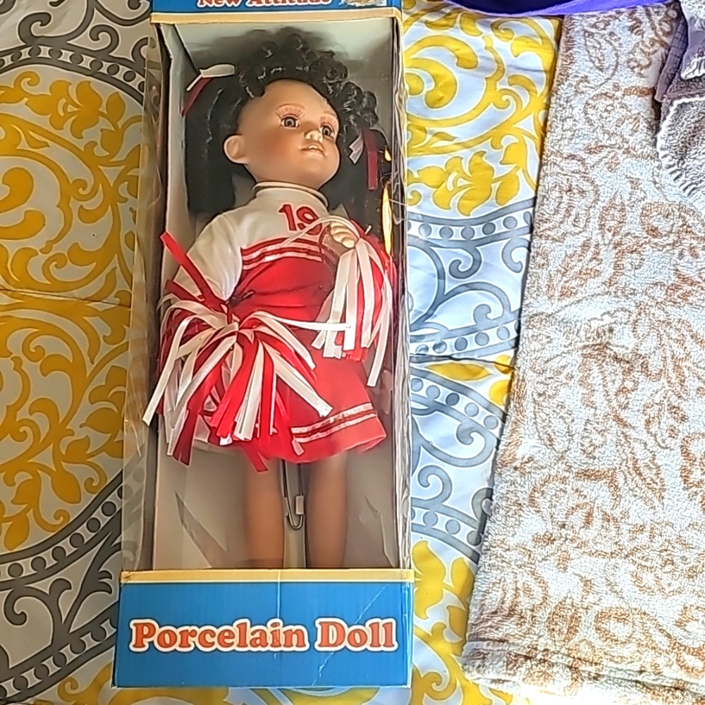 New Attitude Porcelain Doll